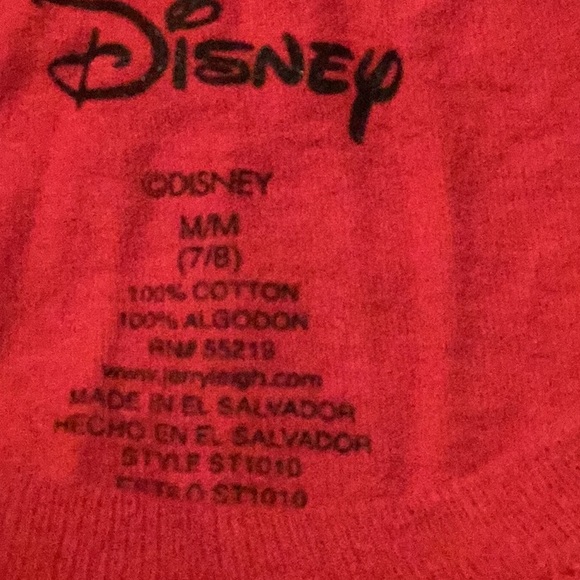 Disney Red Minnie Mouse Sister Tee 🐰 - Picture 2 of 5